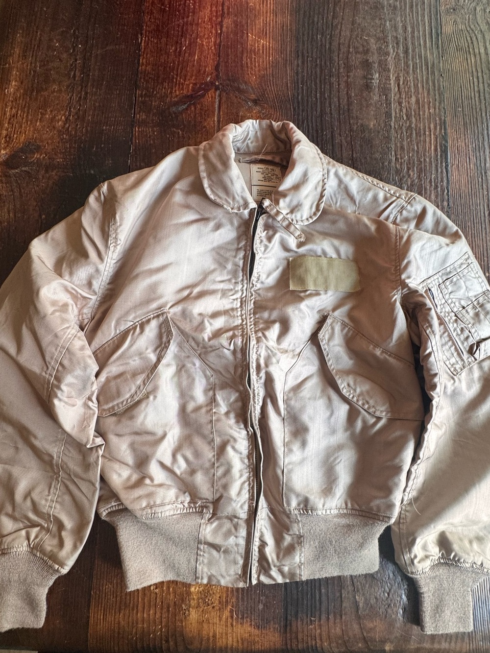 Vintage Military Flyer’s Summer Bomber Jacket CWU-36/P size Medium